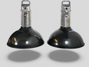 Industrial Machine Age Pendant Lights