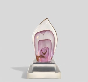 Dominick Labino (1910-1987,Toledo, OH) Sculpture Emergence Series