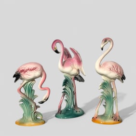 MCM California Pottery Flamingos