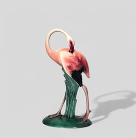 Will George Pasadena California Pottery Flamingo