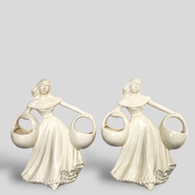 Royal Haeger "Gypsy Woman" Planters
