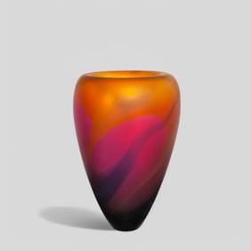 Scott Gamble Art Glass Vase/ Sculpture