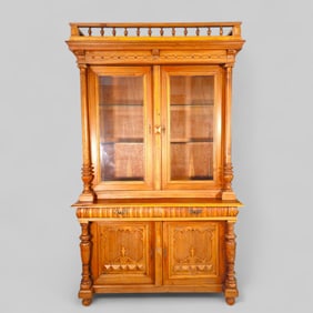 19th Century American Renaissance Display Cabinet