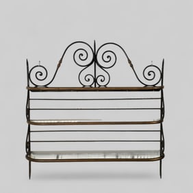 Rare 19th Century Hanging Baker's Rack