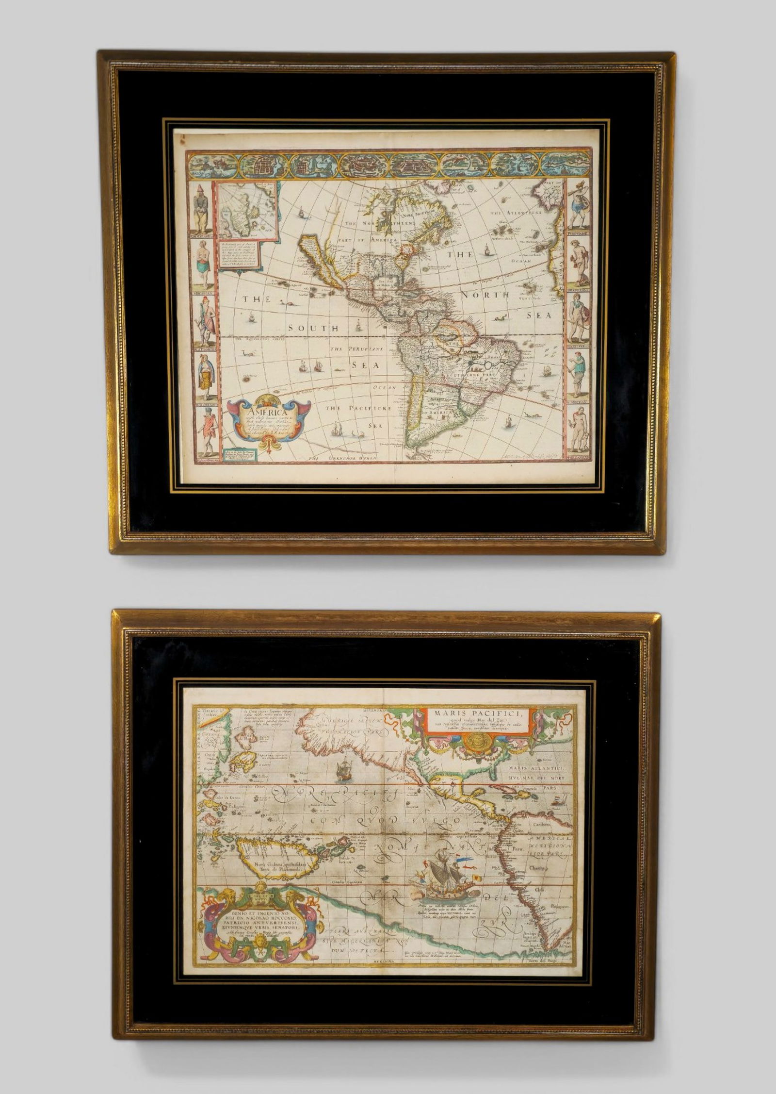 John Speed "America I.S. ANO 1626" Map 1627 (1 of 5)