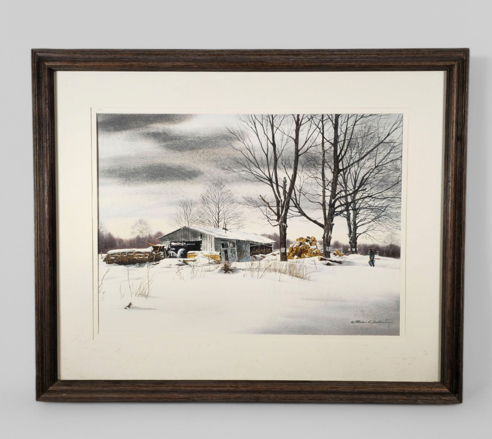 Florian Lawton (1921-2011)(OH) Watercolor  Diversified (1 of 8)