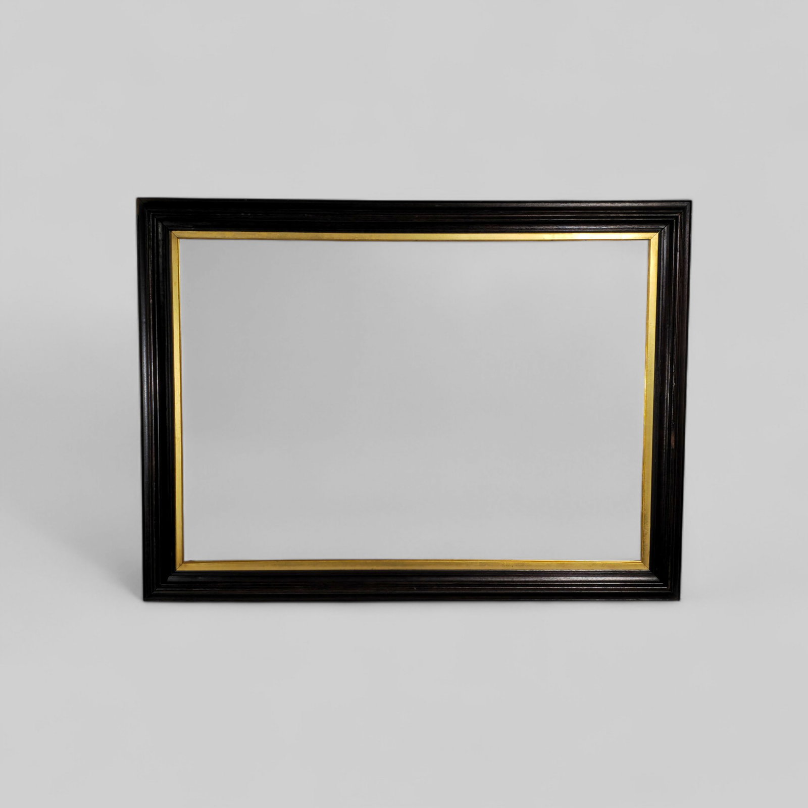 Fine 1920's Mahogany Molded Frame: Fine 1920's Mahogany Molded Frame, giltwood interior trim. 31 x 42 1/2 Rabbit size- 25 5/16 x 36 1/4