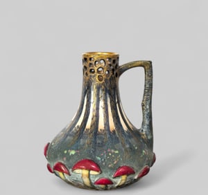 Paul Dachsel Small Reticulater Amphora Ewer