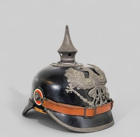 German WWI Imperial Prussian 1915 Pickelhaube Helmet