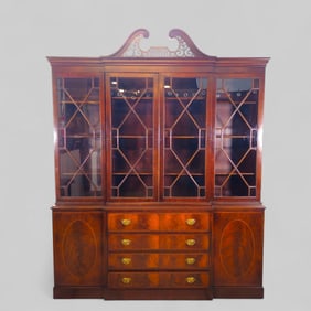 Baker Furniture Co. Federal Style Breakfront #81092
