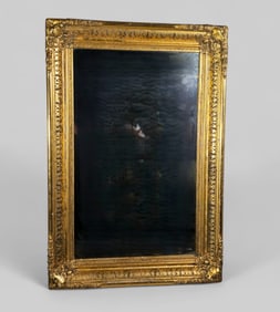 19th Century Antique Gilt Molded Frame Mirror