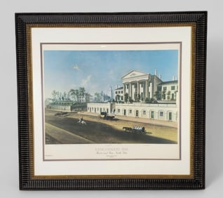 John Casper Wild (1804-1846) (Swiss, USA) Cincinnati, 1835 Third & Vine North Side