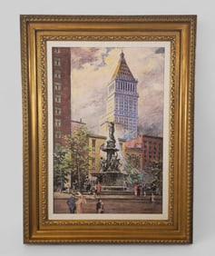 Leon Lippert (1863-1950) (Cincinnati) Tyler Davidson Fountain