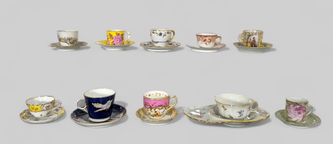 Assembled Cups & Saucers