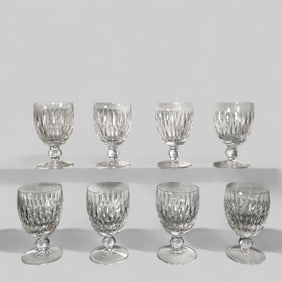 Waterford Irish Crystal "Maureen" Claret Glasses