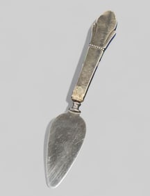 Georg Jensen Attribution Sterling Silver Pastry Server