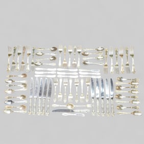 Amston "Chaplain" Sterling Silver Flatware Set