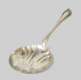 Watson Wallace "Medow Rose"  Sterling Silver Tomato Server