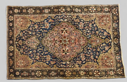 Persian Mashehad Are Rug 1910
