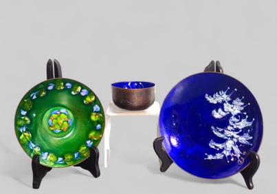 MCM Enamel Bowls