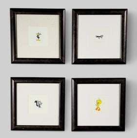 Framed Warner Brothers Limited Edition Etchings