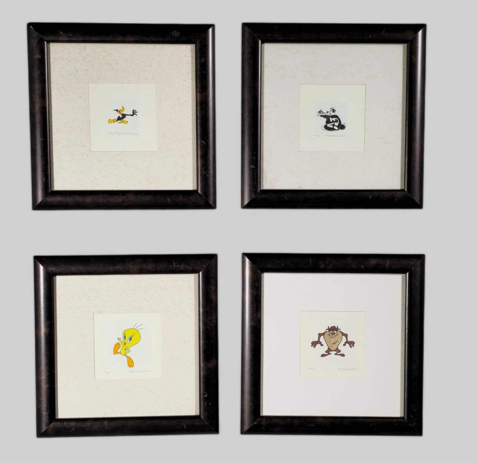 Framed Warner Brothers Limited Edition Etchings (1 of 10)