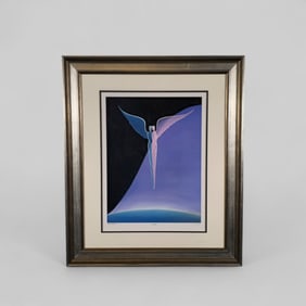 Steven Lavaggi (20th/21st Century) (USA) Lithograph on Paper "One Wing"