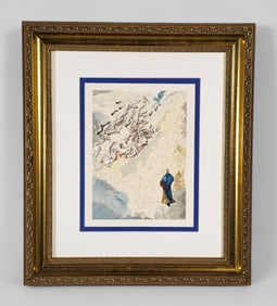 Salvador Dali (1904 - 1989)  Lithograph on Paper "The Sixth Heaven of Jupiter"