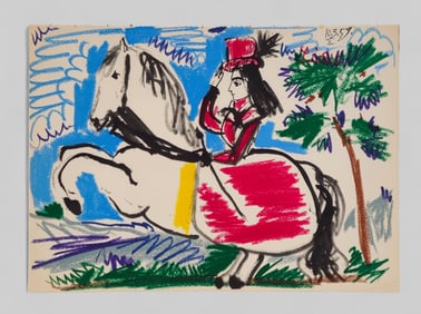 Pablo Picasso (1881-1973)(Spain, France) Lithograph on paper "Toro Y Toros"