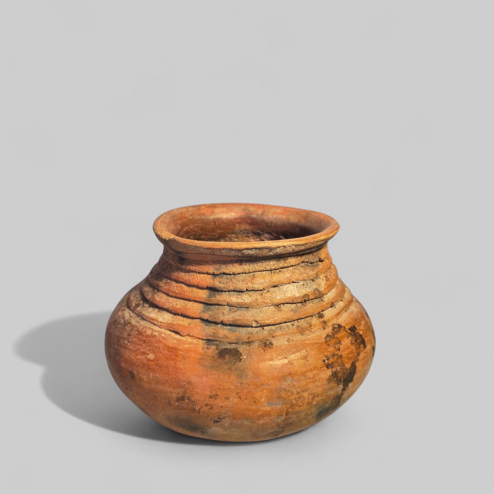 Pre Columbian Anasazi Native American Corrugated Pottery Jar (1 of 12)