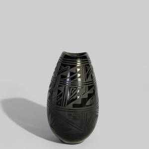 Mata Ortiz Pottery Vase by Marvin Blackmore