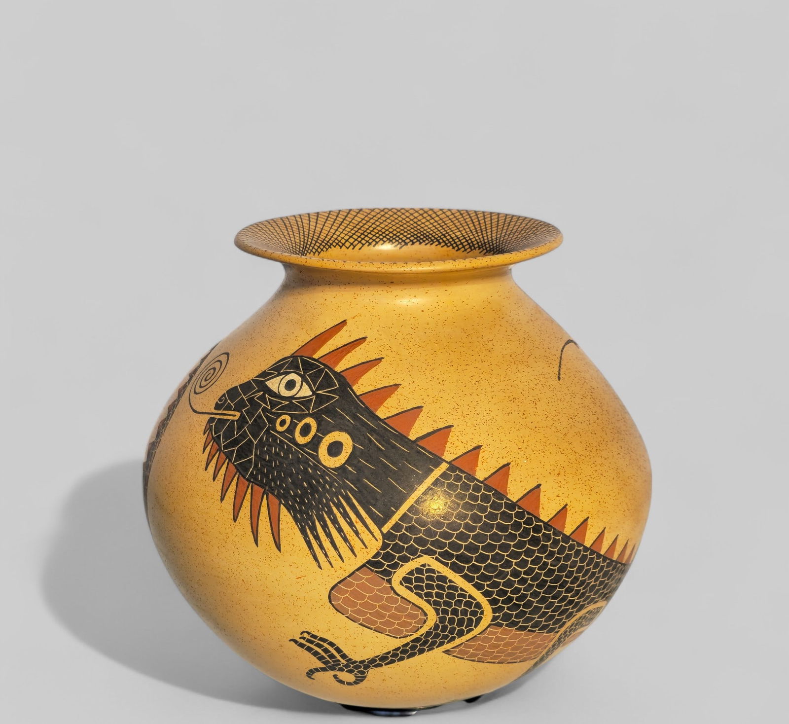 Mata Ortiz Pottery Vase by Roberto Banuelos (1 of 9)