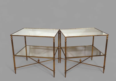 Regency Style Gilt Brass Occasional Table