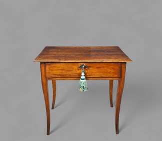 19th Century Pine One Drawer Work Table
