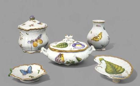 Anna Weatherley Butter Porcelain Grouping