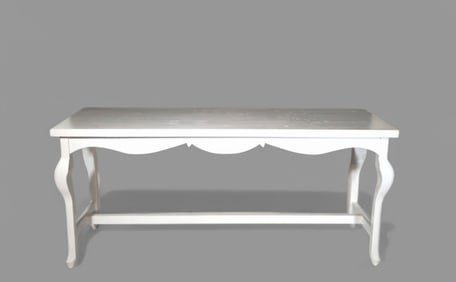 French Provencial Queen Anne Style Console/ Sofa Table