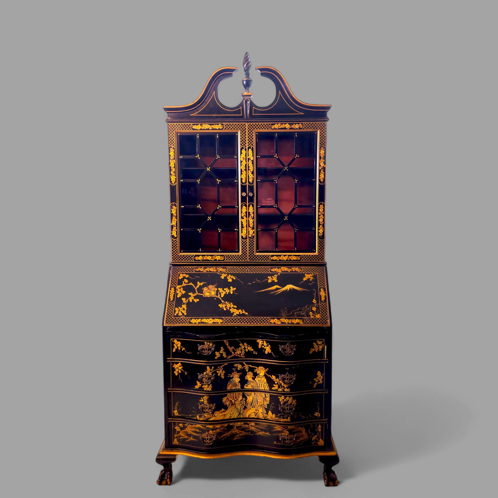 Maddox Chinoiserie Secretary Desk (1 of 11)