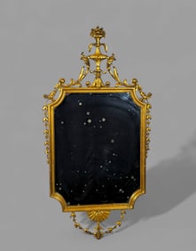 Baltimore Continental Gilt Bellflower Mirror