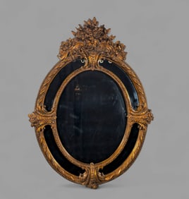 Napolean III Style Large Elaborate Mirror
