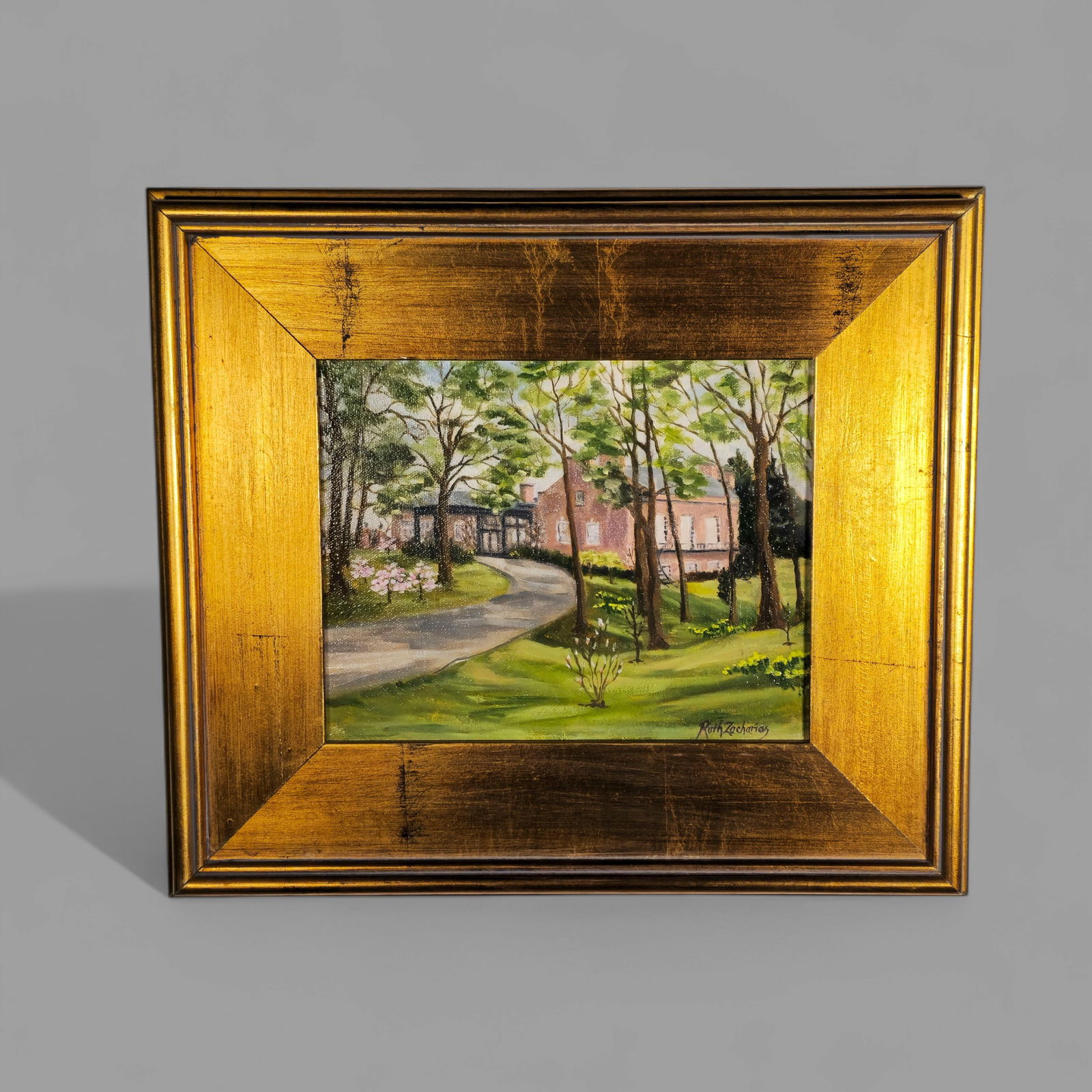 Ruth H. Zacharias (20th/ 21st Century) Oil "Springs First Blush" (1 of 8)