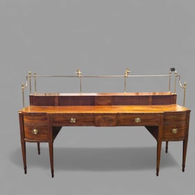 Late 18th Century George III Scottish Mahogany Sideboard
