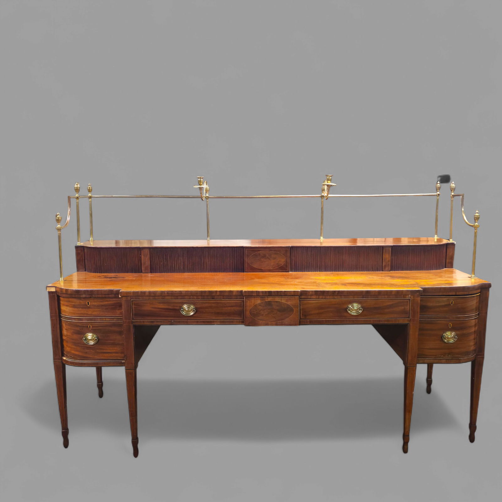 Late 18th Century George III Scottish Mahogany Sideboard (1 of 15)