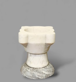 19th Century Lotus Form Base Chalice Planter