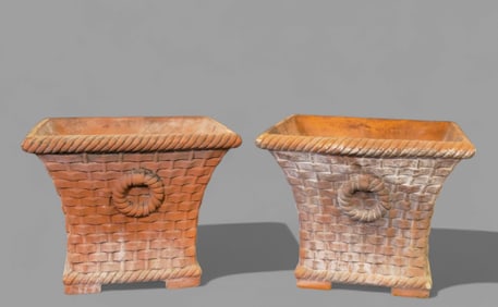 Tatto Armono Italian Tuscany Terracotta Planters