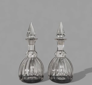 Early 20th Century Crystal Decanters