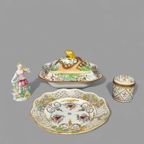Assembled Porcelain Grouping