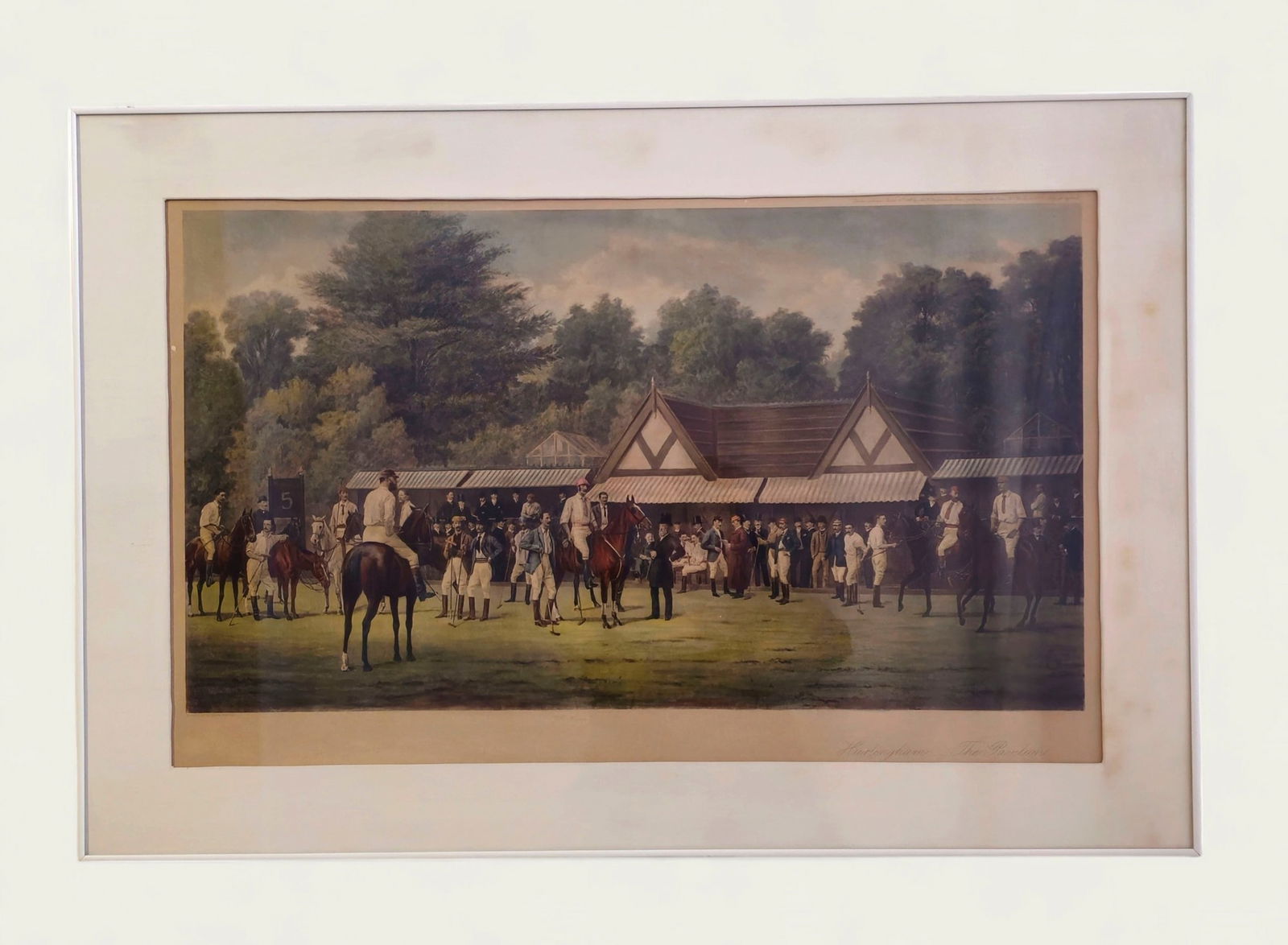 Henry Jamyn Brooks Hunington "The Pavillion" Photogravure, 1890 (1 of 6)