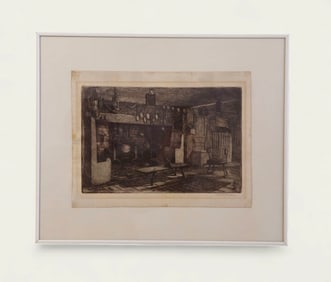 James L. Thompson (19th Century, South Carolina, Scottland) Etching