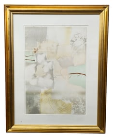 Laszlo Dus (B 1941)(CA, Hungary) Acrylic Composition