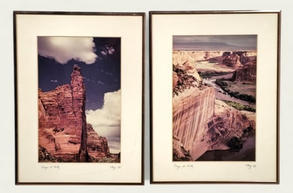Photograph of Canyon de Chelly Signed Malcolm Meyn, 1984
